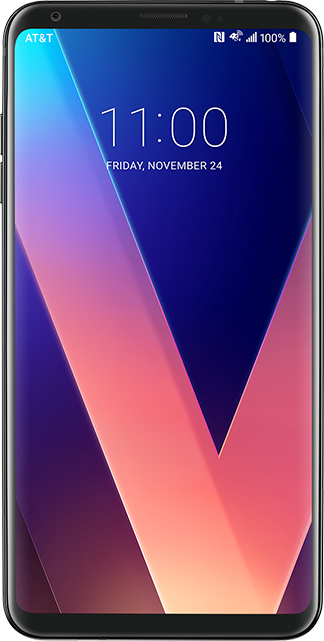 LG V30 Aurora Black 64 GB from AT&T